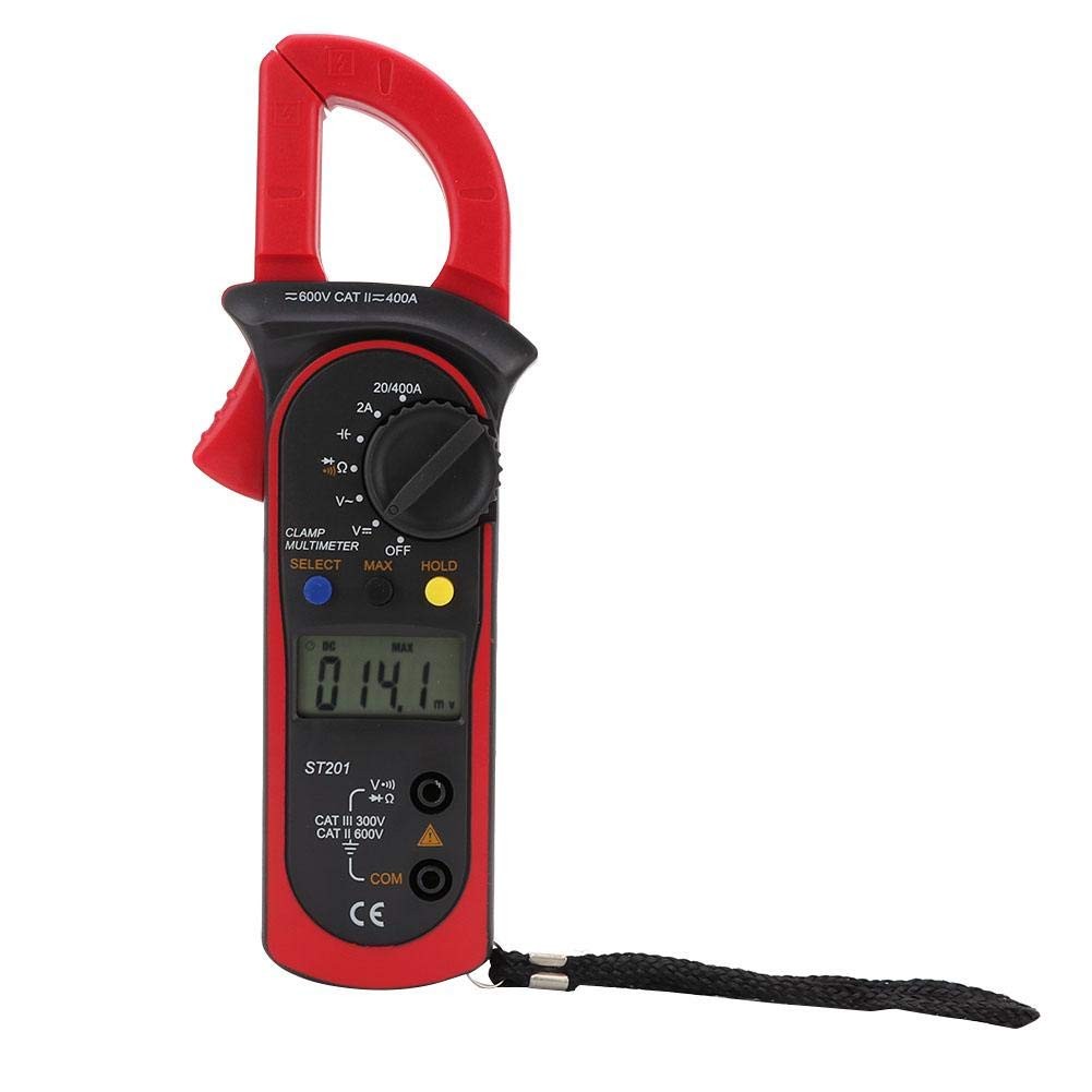 Oumefar Automatic Digital Clamp Meter Current Multimeter DC AC Blue,Red