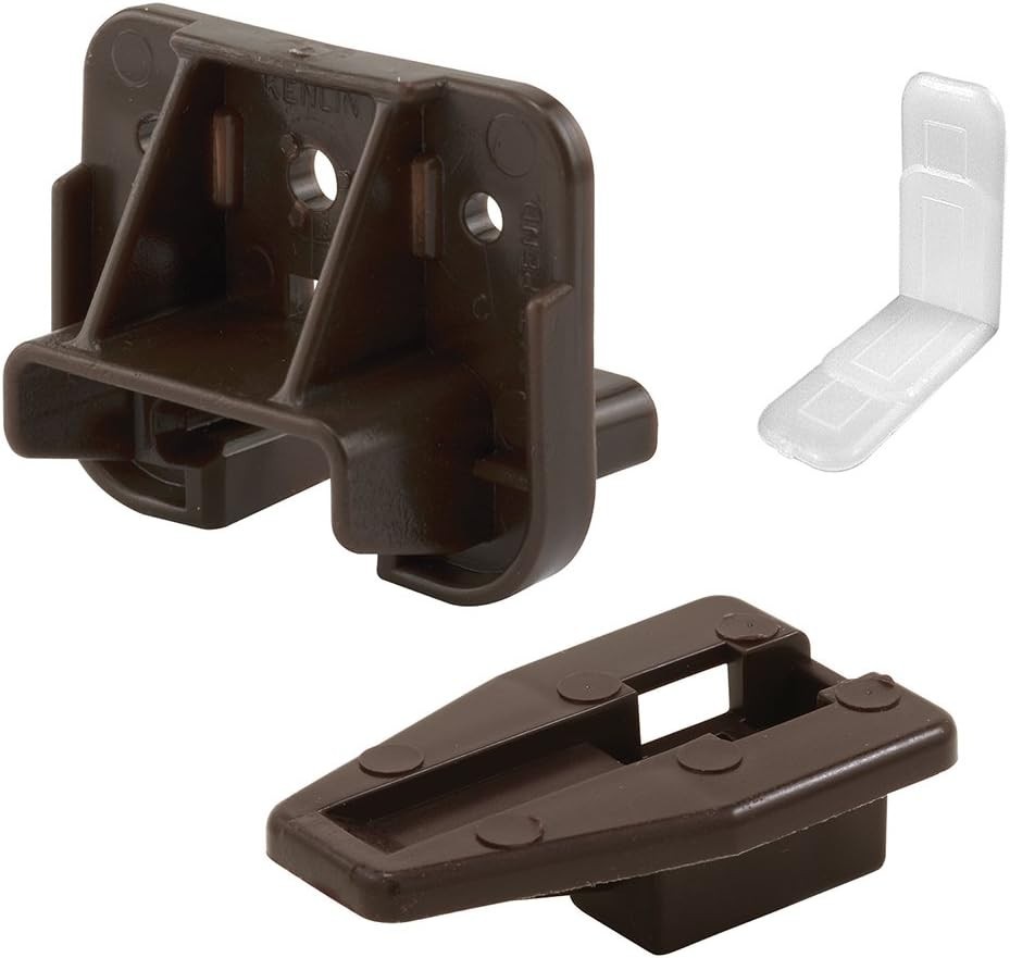 Effortless Installation R7321 Drawer Track Guides - Furniture Repair Kit