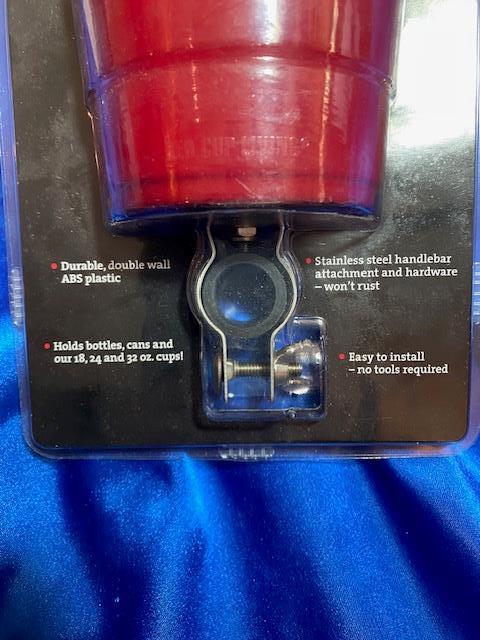 Red Solo Cup Handlebar Mount Bicycle Drink Holder - Red Cup Living