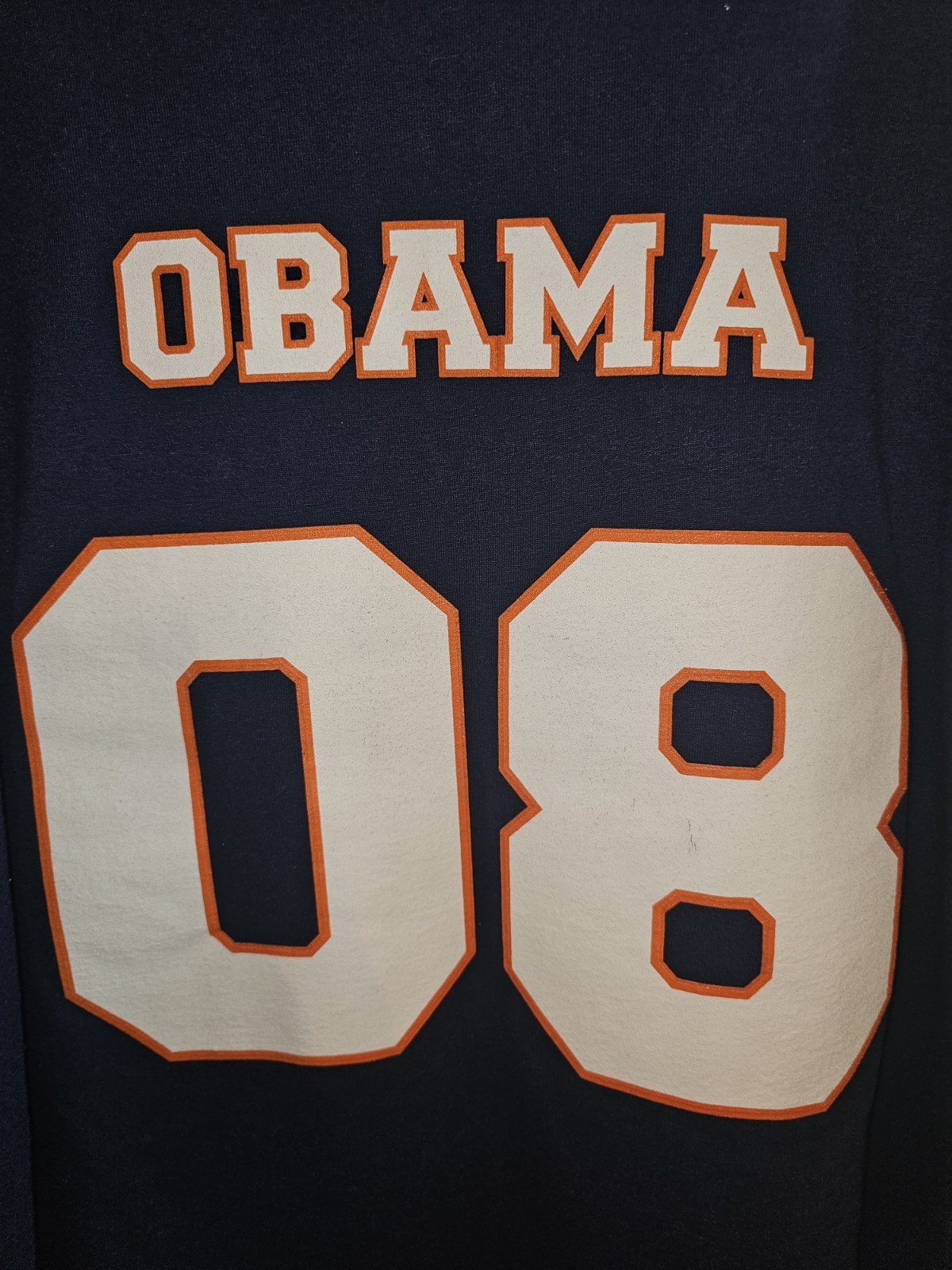 2008 Democratic National Convention Broncos Homage Xl Mens Blue Logo Jersey