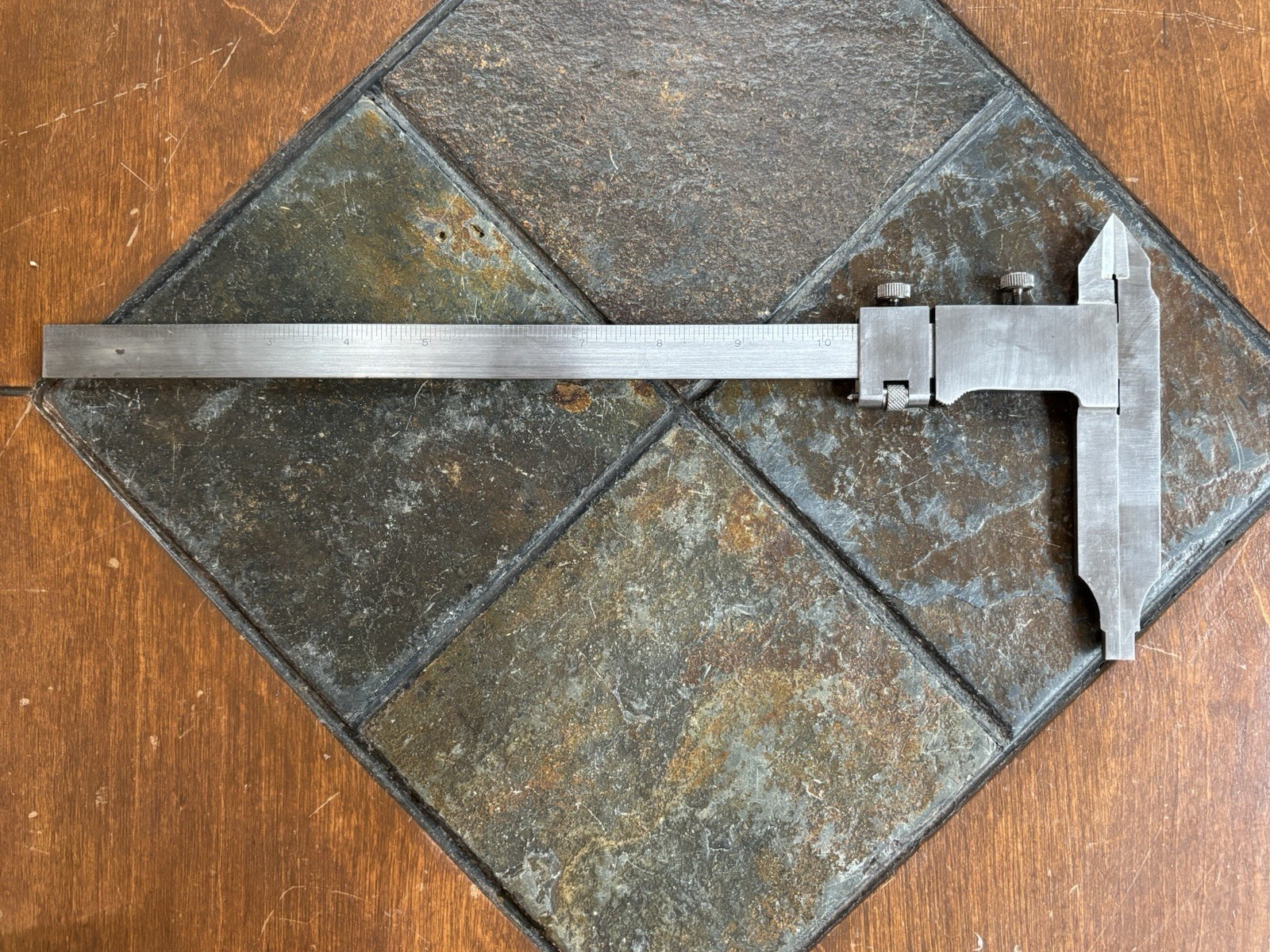 TEC 12” VERNIER CALIPER Precision Caliper with Fine Adjustment 1/1000 Germany