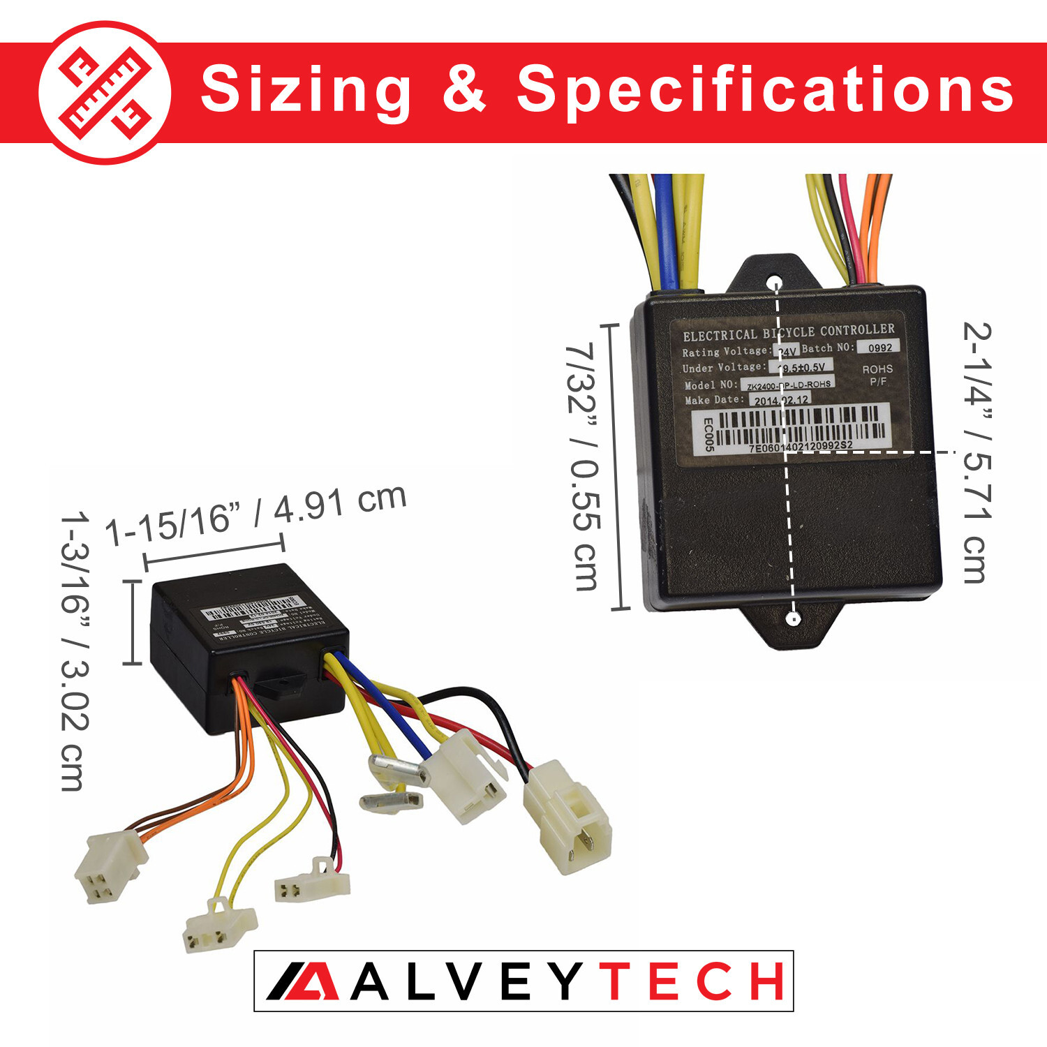 4-Wire Control Module for the Razor E100, E125, E150, and E175