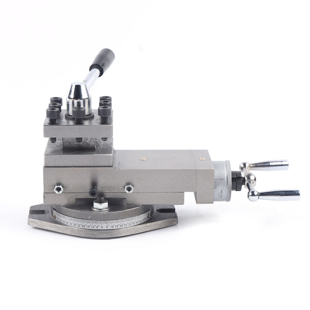 AT300 Lathe Tool Post Assembly Metal Lathe Machine Tools Holder 80mm Universal
