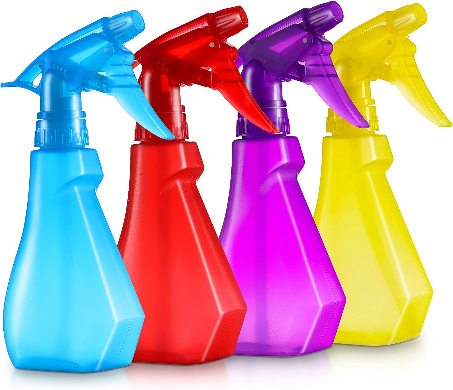 Spray Bottles - 4 Pack - Small Spray Bottles 8 Oz Plastic - Water Spray Bottle