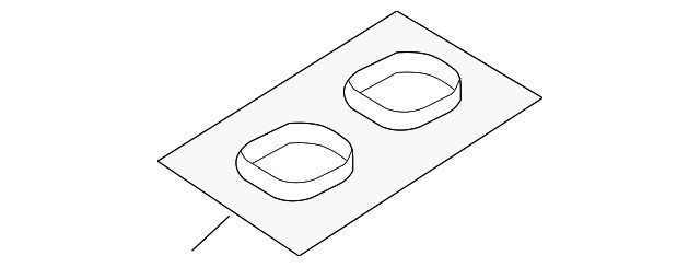 Genuine Ford Engine Coolant Outlet Gasket BL3Z-9439-A