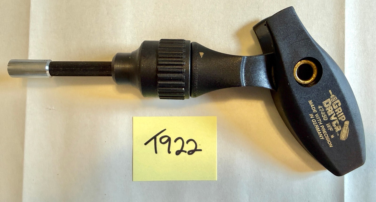 Craftsman Grip Driver 1/4" Ratcheting Screwdriver 47450 Made in Germany