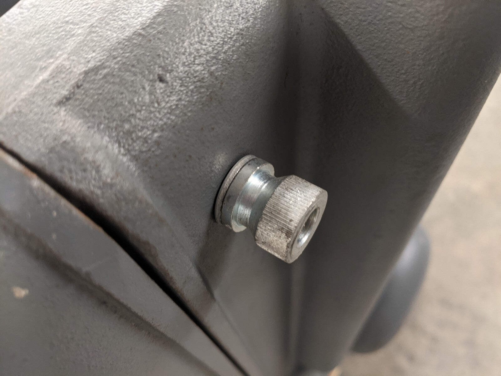 VINTAGE DELTA CAST IRON BASE KNURLED NUTS