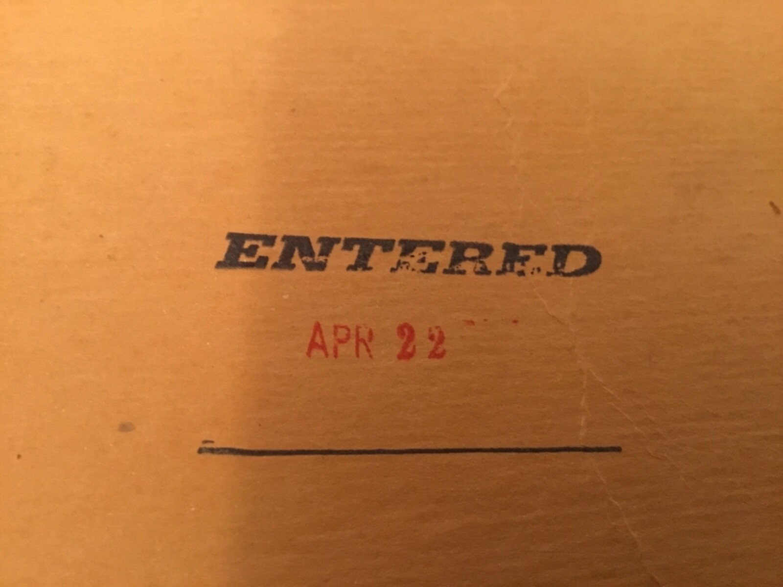 Filing System Stamps