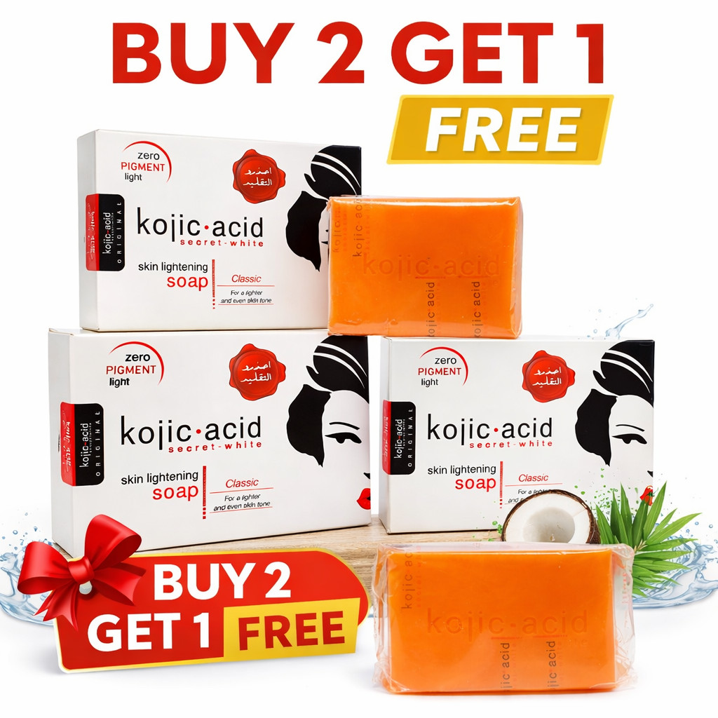 Kojic Acid Soap 4.5 oz (135g) – Brightening Bar Cleanser | Secret White