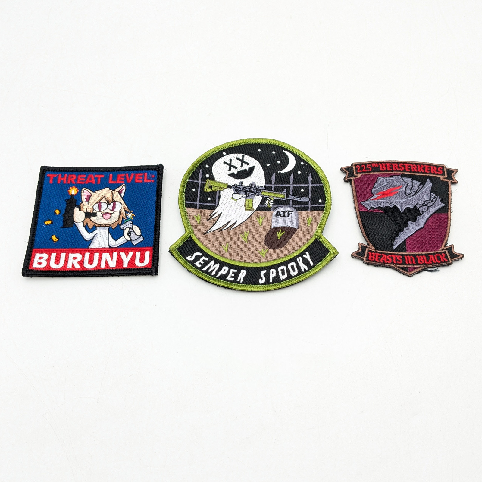 Assorted Skinwalker Supply Company Collectible Morale Patches Lot of 3