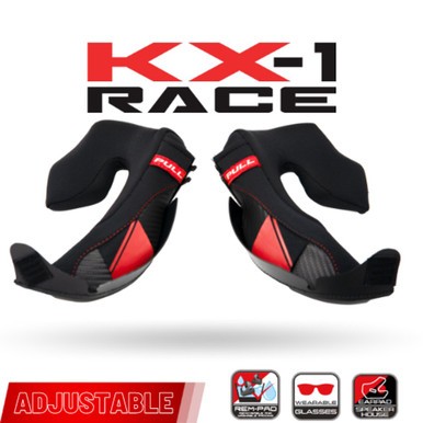 KYT KX-1 Cheek Pads XS YAKX0L02