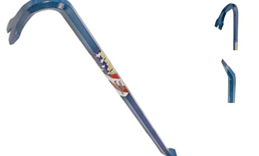 Gooseneck Wrecking Bar - 3/4" x 36" USA Made Pry Bar with Angled 36" (Inches)