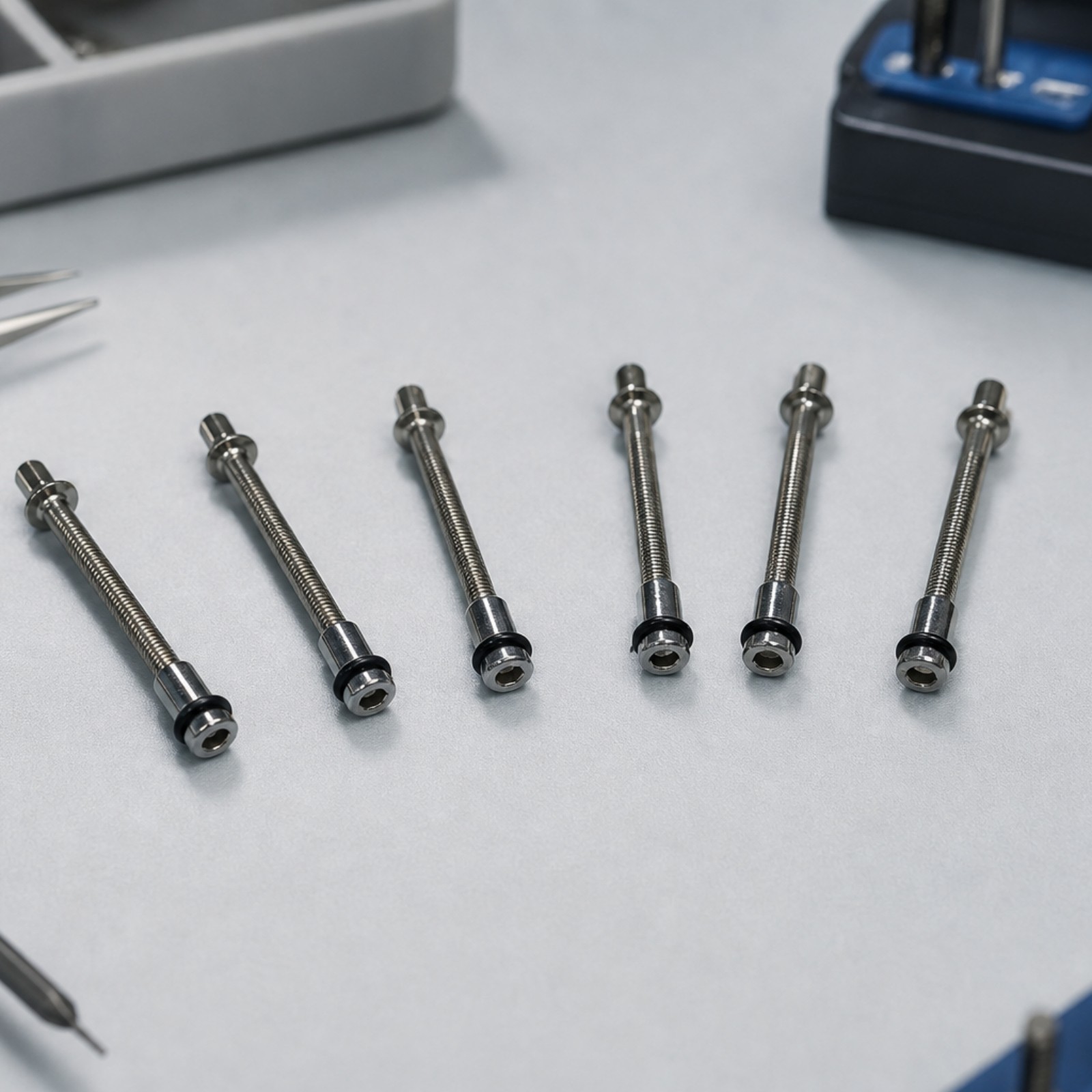 6 Pieces Drum Bolts with Washers Sturdy Drum Screws Resistant