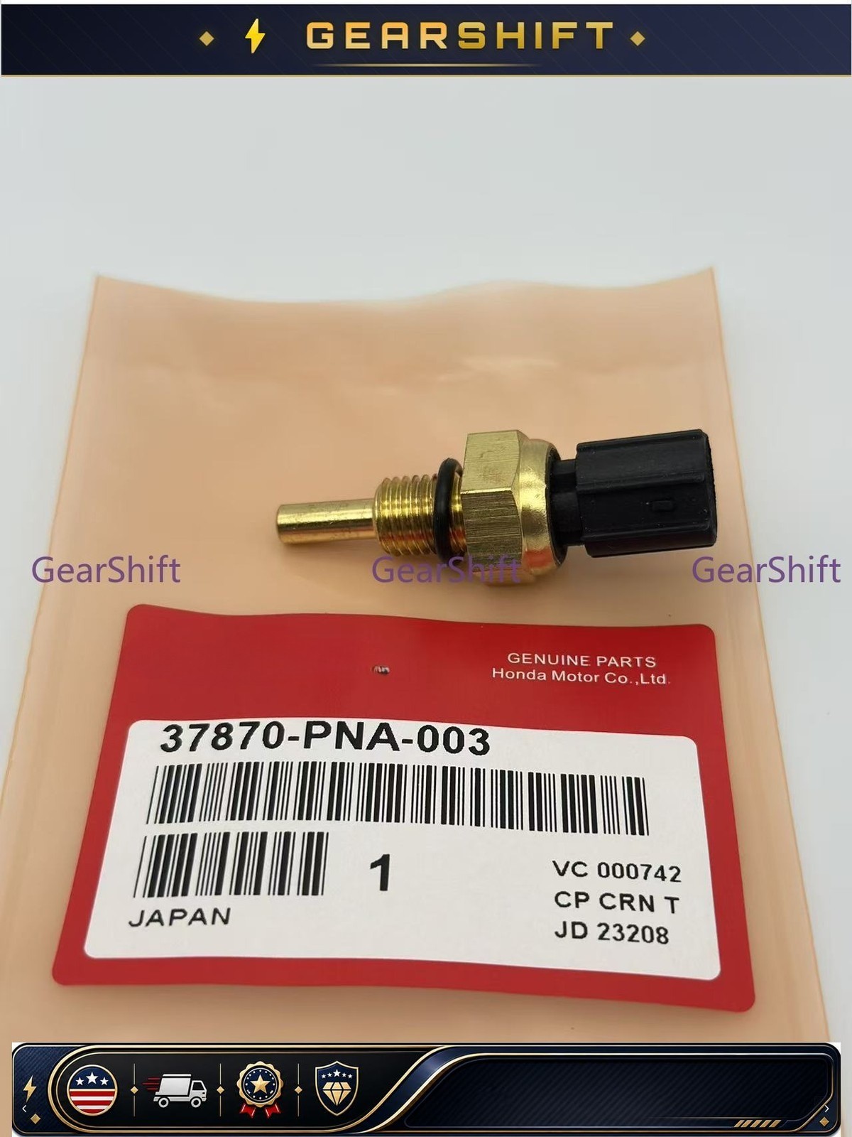 OEM ! Engine 37870-PNA-003 Coolant Temperature Sensor For Honda Acura New US