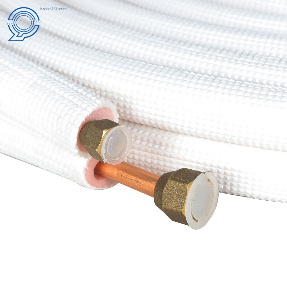 1/4" - 3/8" Dia. White 25 Feet Install Kit For Mini Split Heat Pump Systems