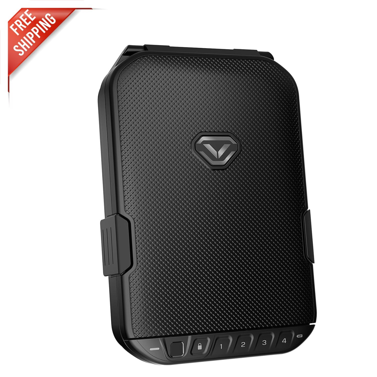 Lightweight Biometric Lock Box for Handguns - Rugged Protection & Portability