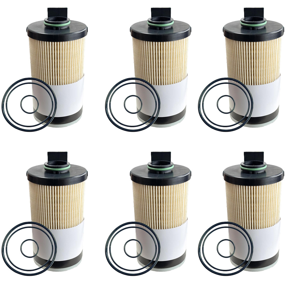 6PCS FS20081 Fuel Water Separator Filter for Cummins ISB ISL A0000904851