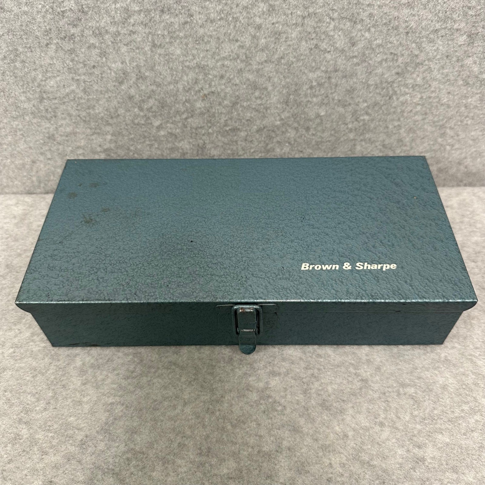 Brown & Sharpe Metal Case Only for 599-7744 Magnetic Base Indicator Set VINTAGE!