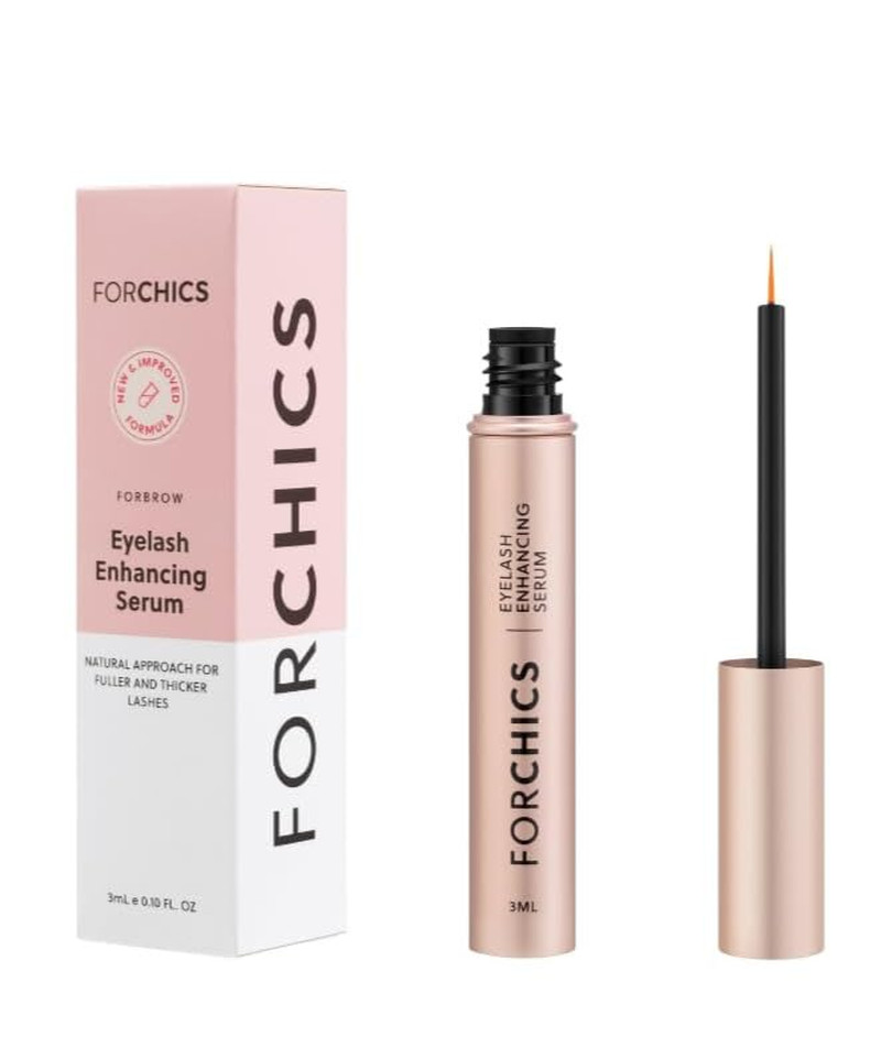 2 in 1 Lash and Brow Growth Serum - Hormone-Free Enhancer for Thicker, Longer La