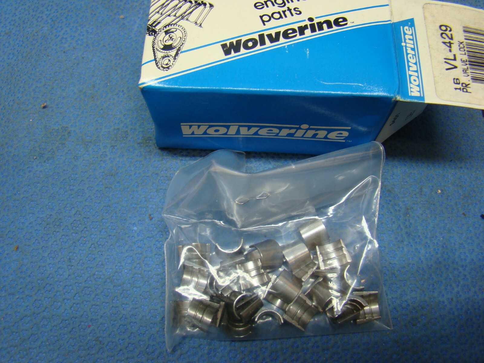 Chevy 409 348 350 455 Olds Pontiac Lock Keeper Set 16 Pair single groove 32 halv