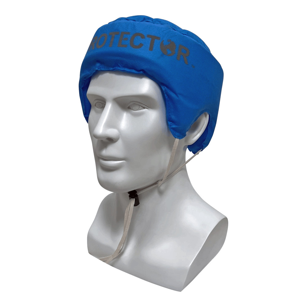 Helmet Soft Shell Head protection, Flexible, Disposable, Biodegradable (x4 pack)