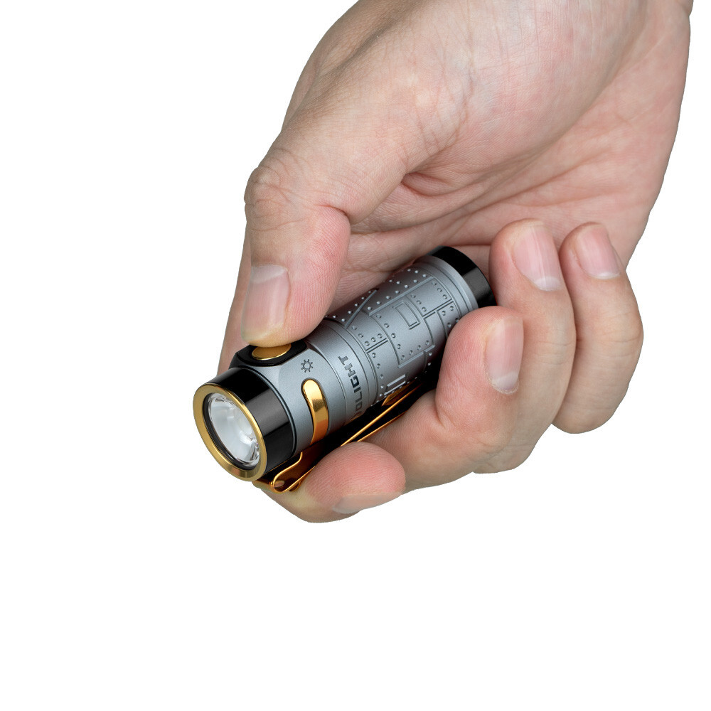 Olight Baton 4 Fighter Pilot EDC Waterproof Rechargeable Flashlight 1300 Lumens