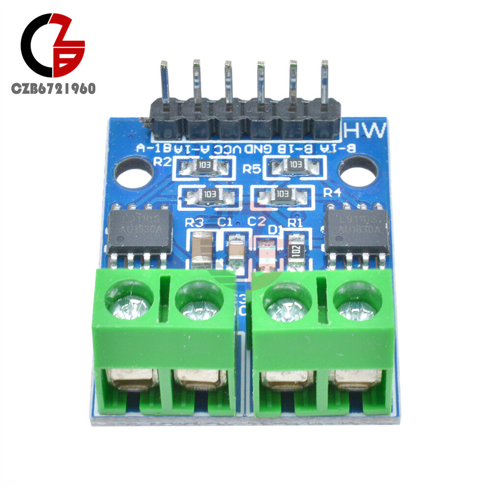 10Pcs H-bridge Stepper Motor Dual DC Motor Driver Controller Board L9110S