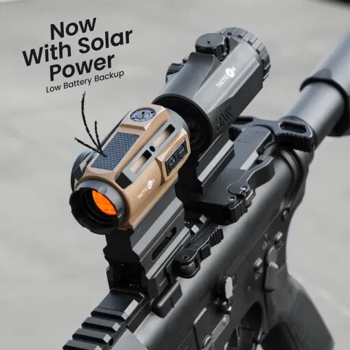 Tacticon Armament Apex Predator V3 Solar | Multi-Reticle Red Dot Sight