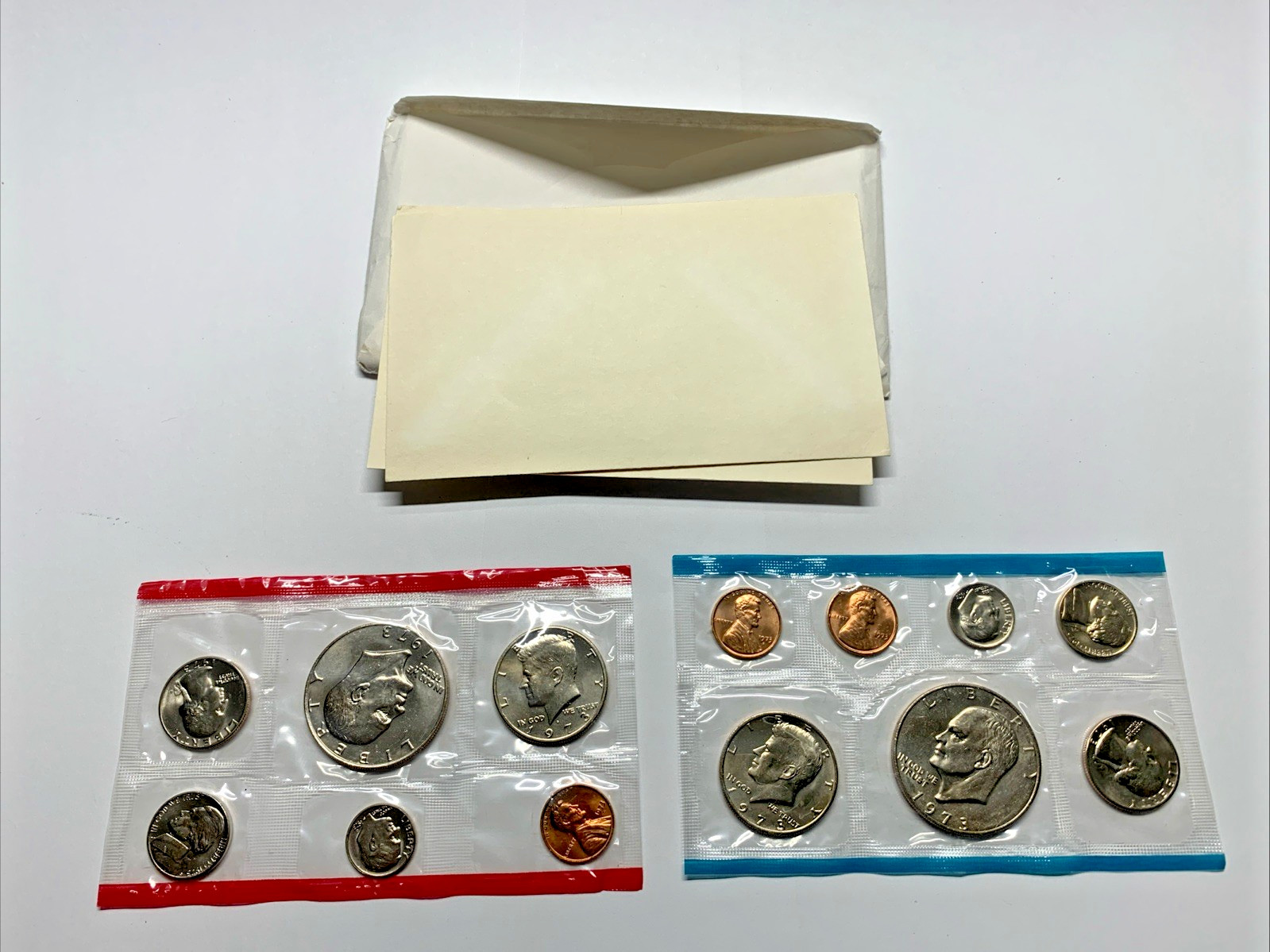 1973 US Mint Set Philadelphia and Denver - Free Shipping! Set #2