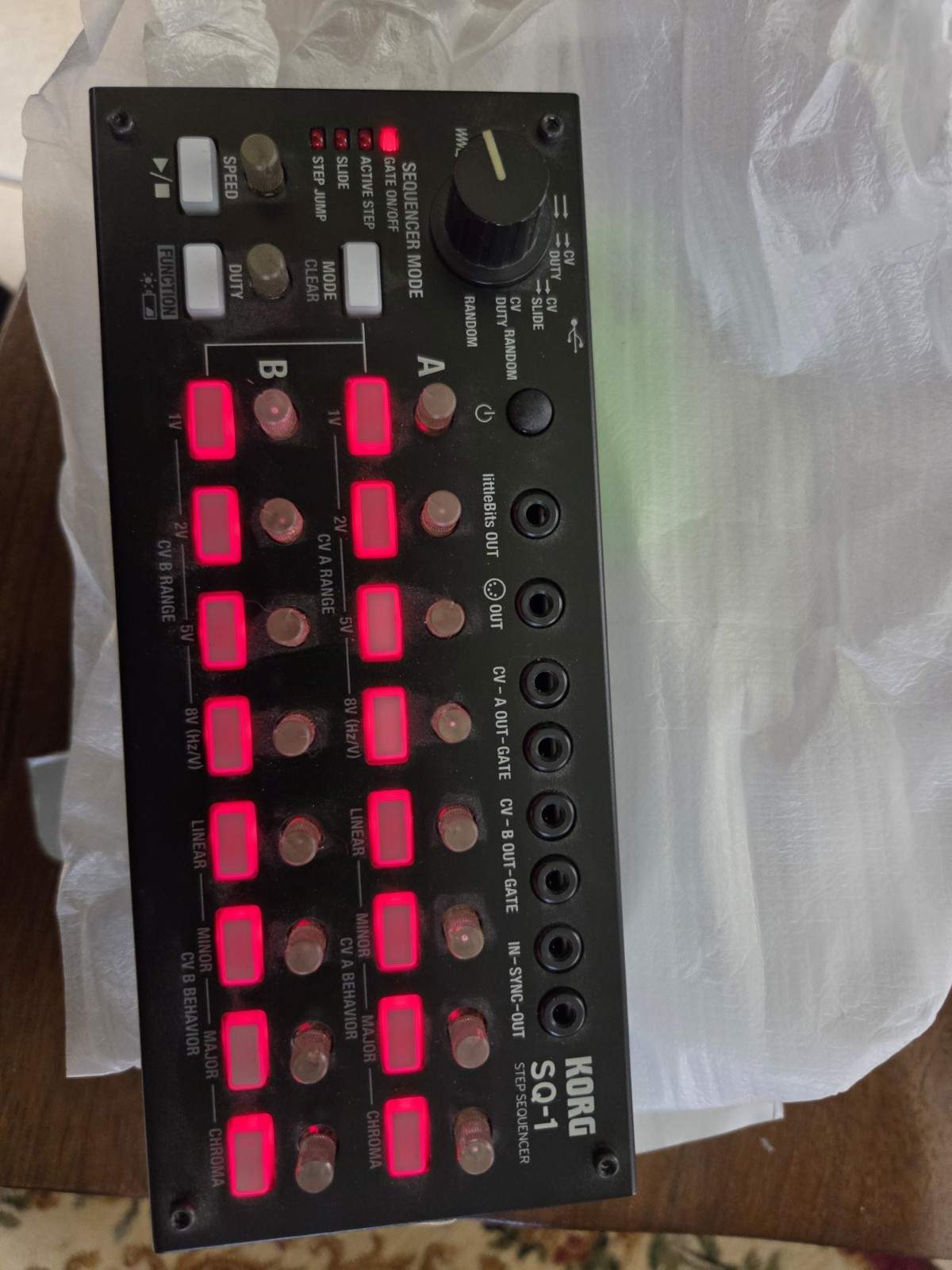 Korg SQ-1 2x8 Step Sequencer