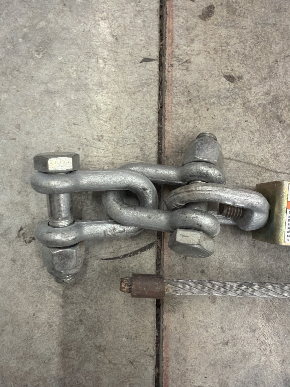 3M DBI-SALA 7608007 Cable Horizontal Lifeline System, HLL System, 60 Ft Length