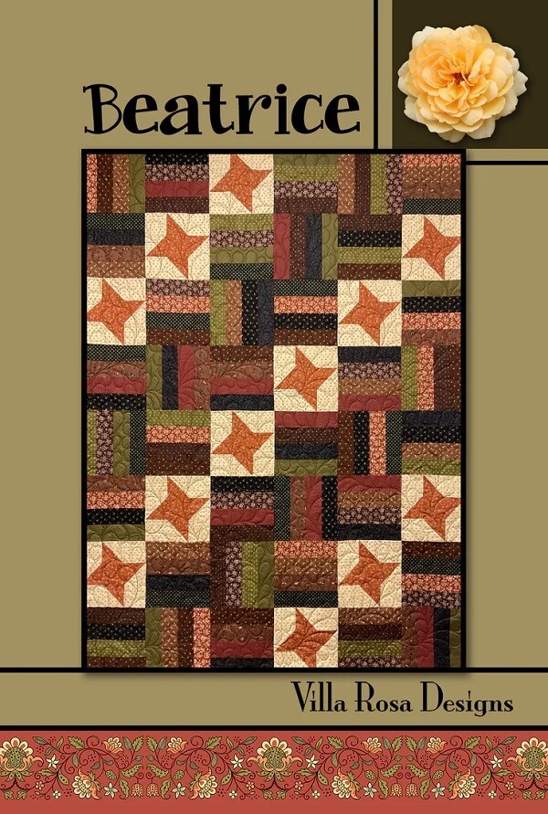 Beatrice Quilt Pattern-A Fat Quarter Quilt