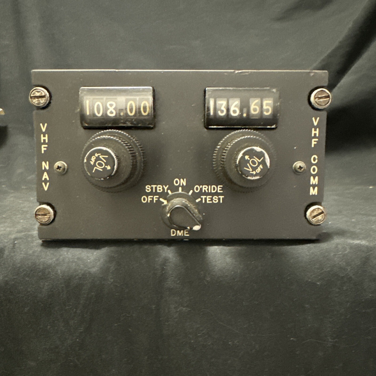 Comm/Nav Panel; G-2612-03; 4; SERVICEABLE