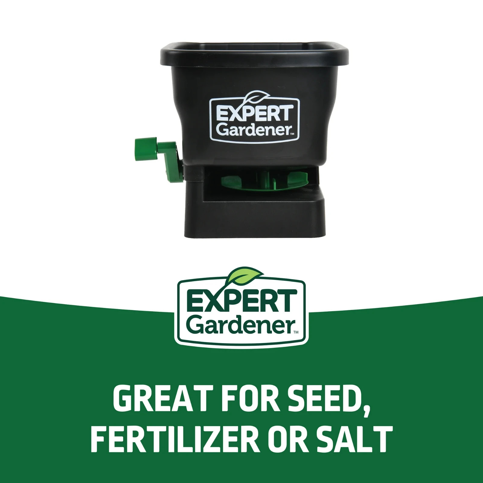 Expert Gardener 6 lb Capacity Handheld Broadcast Spreader