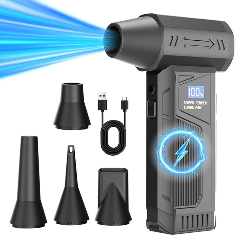 Strong Blowing Tool For Electronics Cars Camping 2 Hour Fast Charging Easy To
