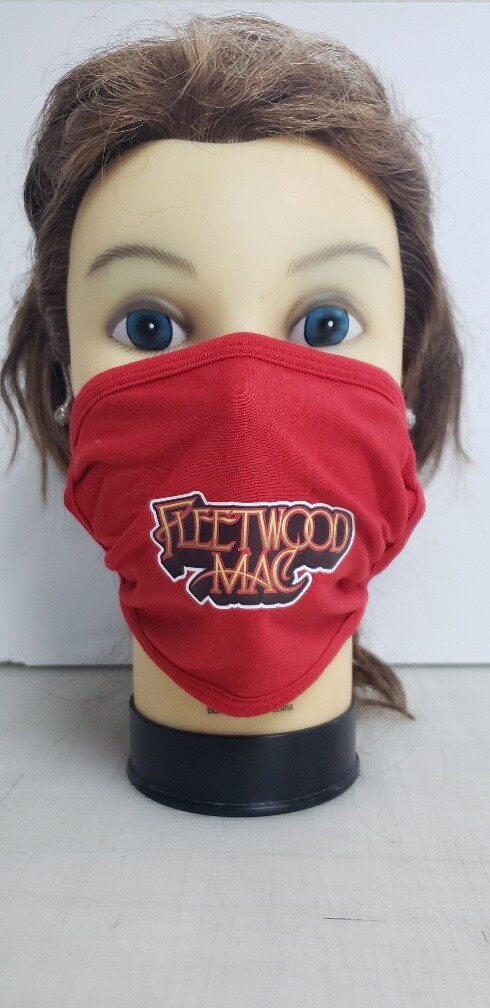FLEETWOOD MAC CUSTOM 100% COTTON FACE MASK