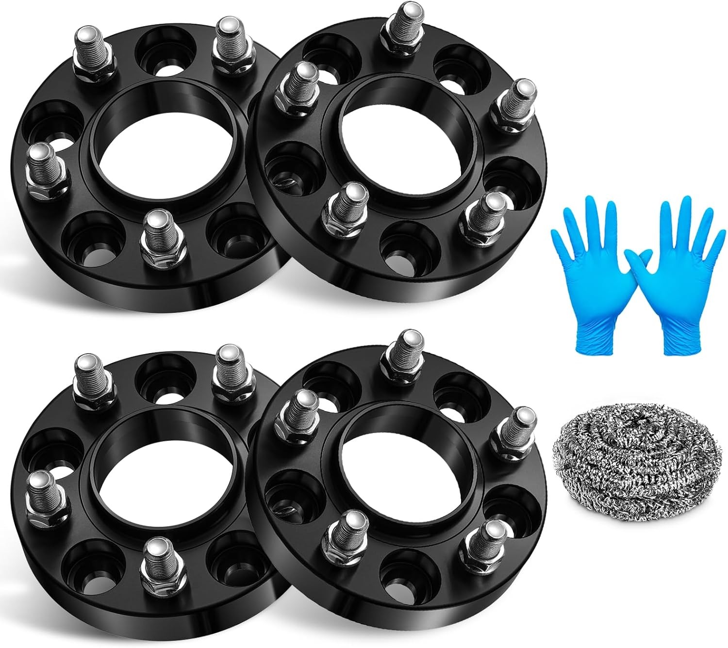 5x115mm Wheel Spacers 1 inch 5x4.5 4 pcs 1 inch 5x4.5" 2005-2023 Dodge