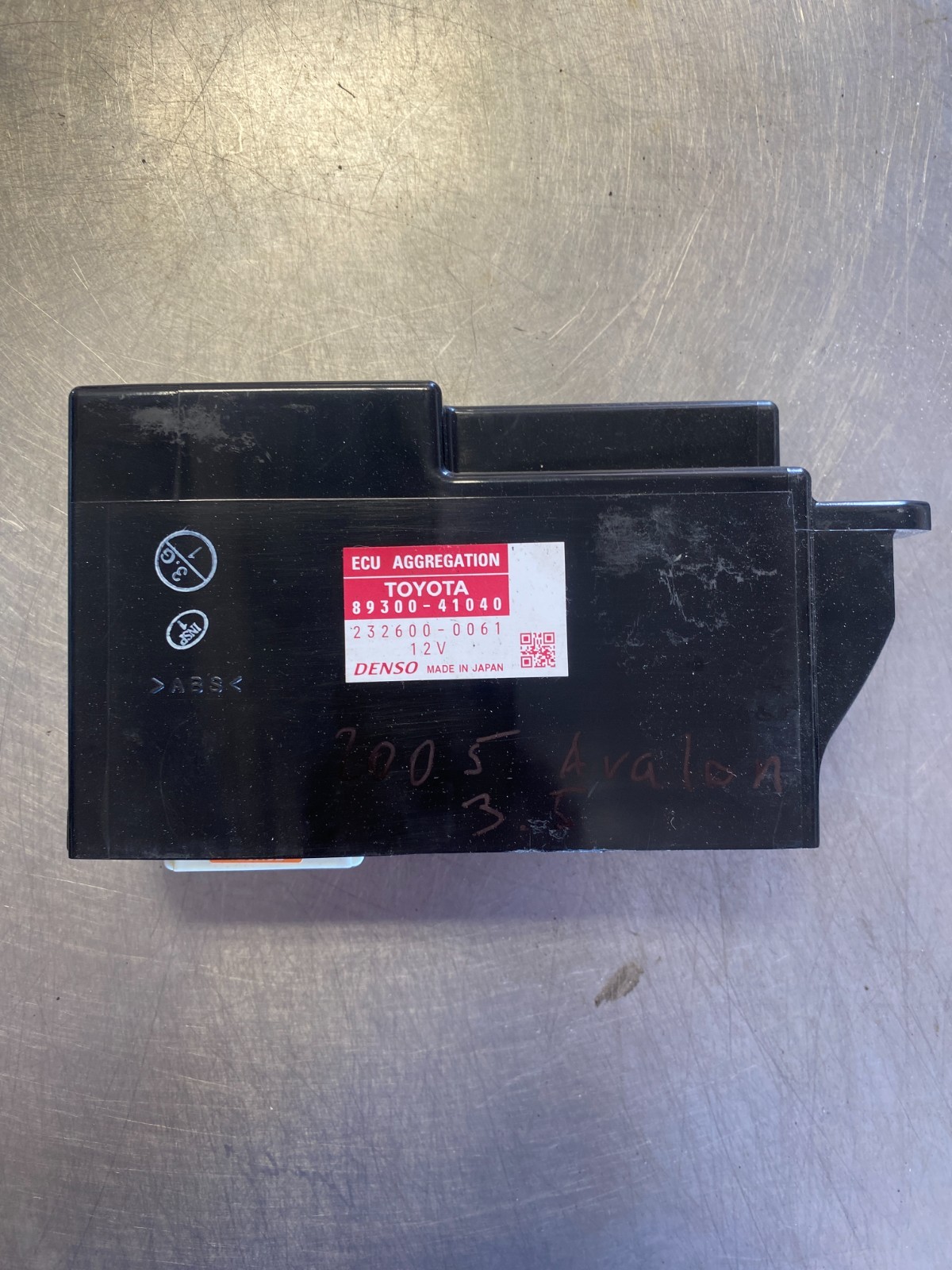 2006 Toyota Avalon Sedan 3.5L Aggregation Module Control Module ECU 89300-41040