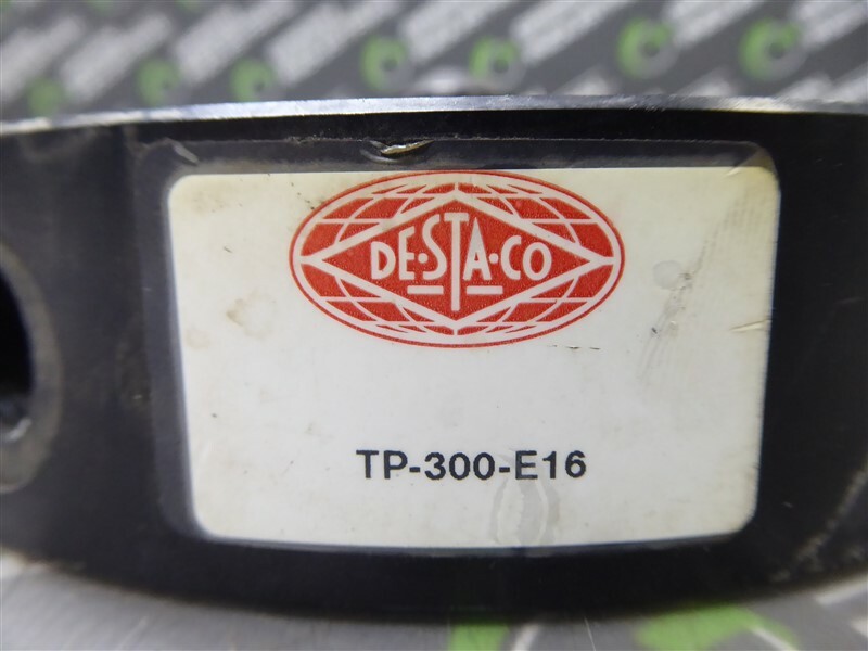 USED Destaco TP-300-E16 Automatic Tool Changer Robot Half Adapter Tool Side