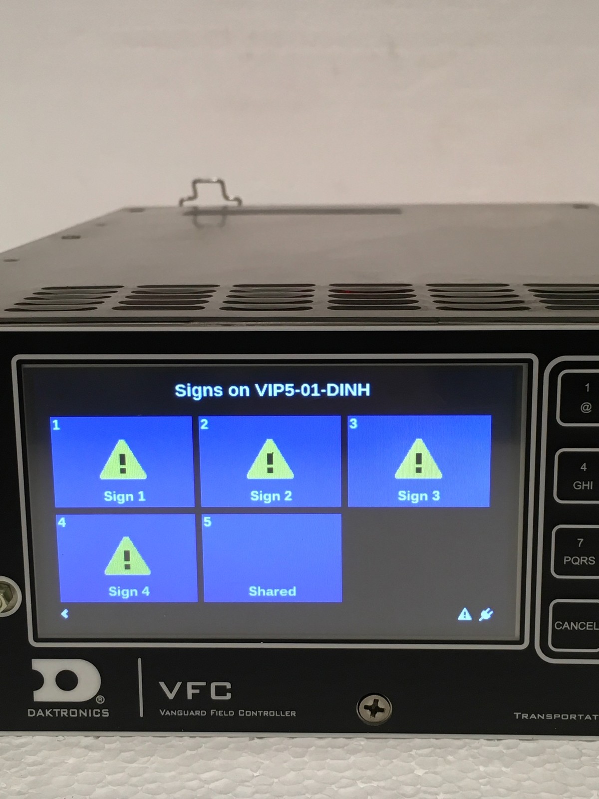 Daktronics S-1241 16-Button Vanguard Field Controller VFC WORKING FREE SHIP QTY