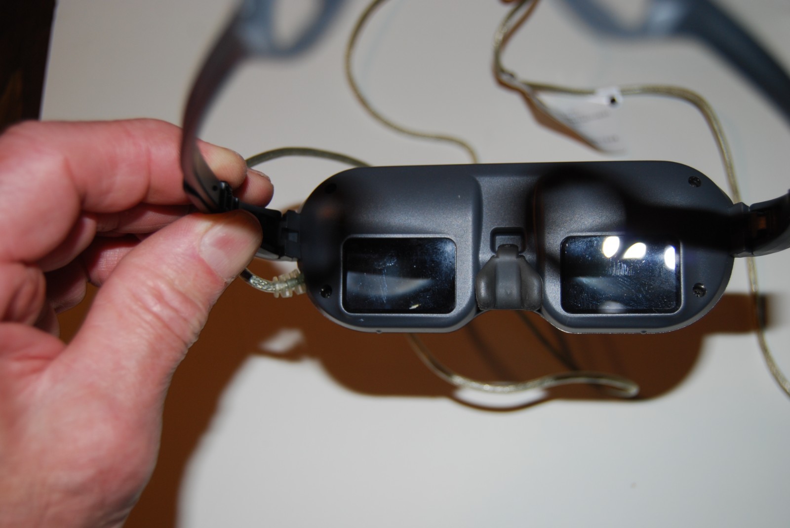 Olympus IPLEX 3D Eye Trek Glasses and Controller