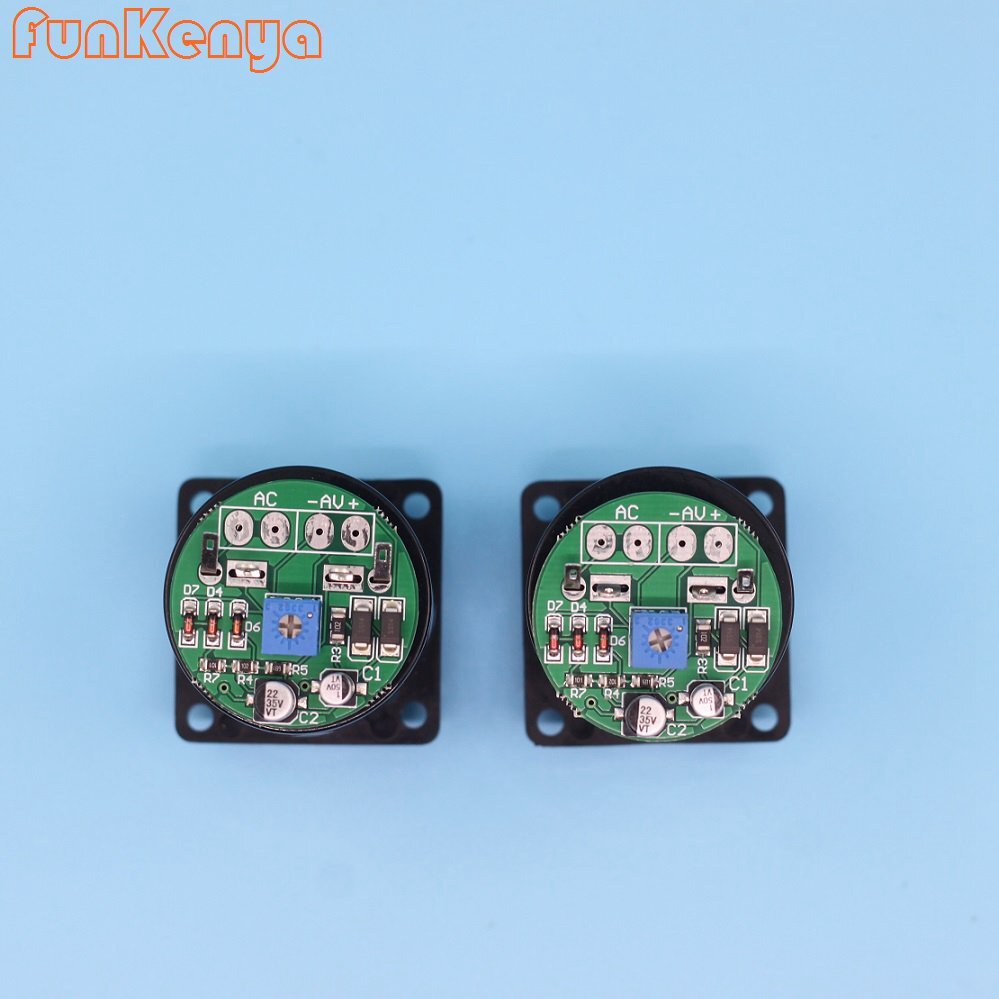 2PC VU Level Audio Meter With Driver Board And Backlight Meter 9V-20V AC Input