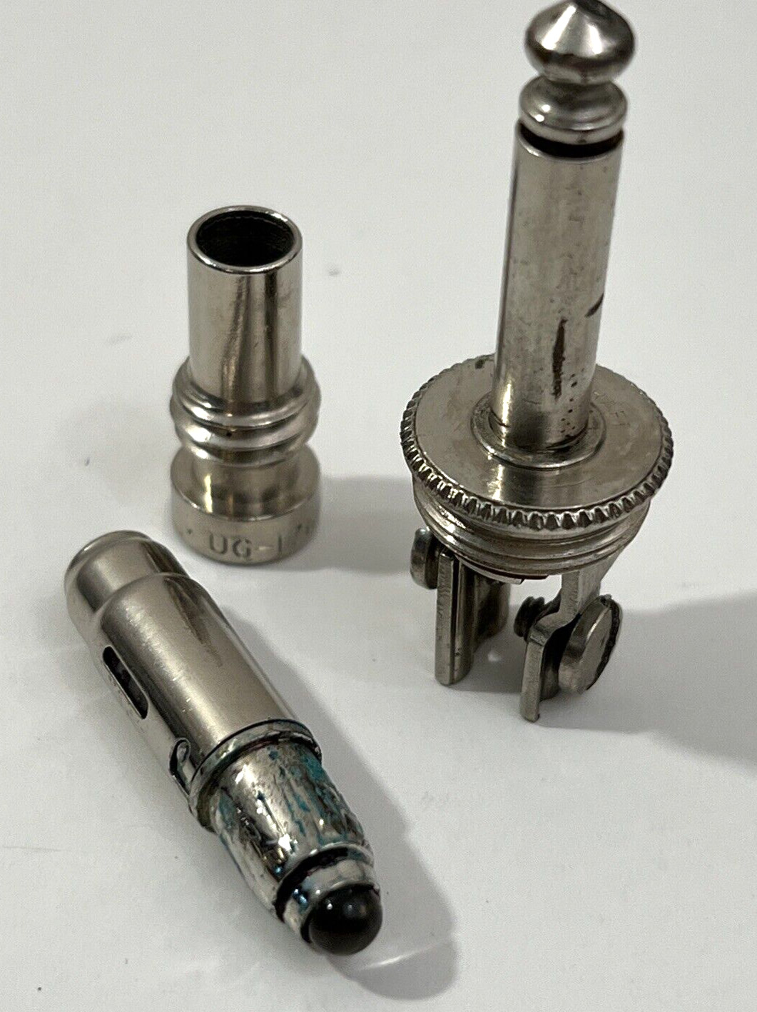 Switchcraft Connector With UG-176/U Reducer, Plus Other Unknown (Think Audio?)
