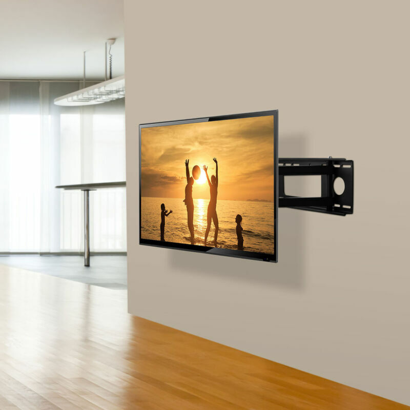 Full Motion LED LCD Flat TV Wall Mount Bracket F 37 42 46 50 52 55 60 65 70 inch