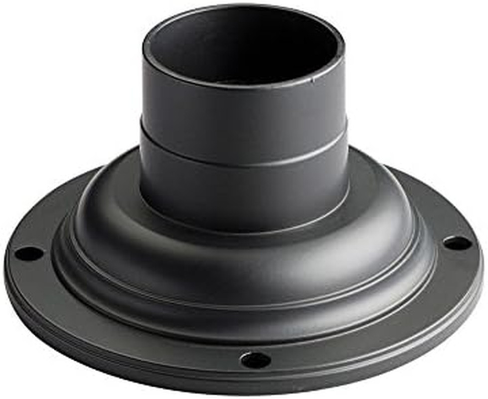 9530BK Accessory Pedestal Adaptor, Black 7-Inch