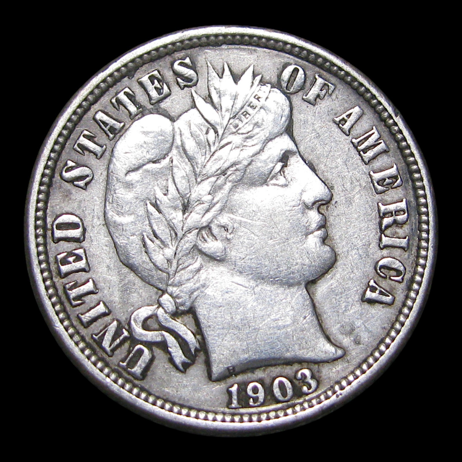 1903-O Barber Dime Silver ---- Stunning Coin  ---- #KK208