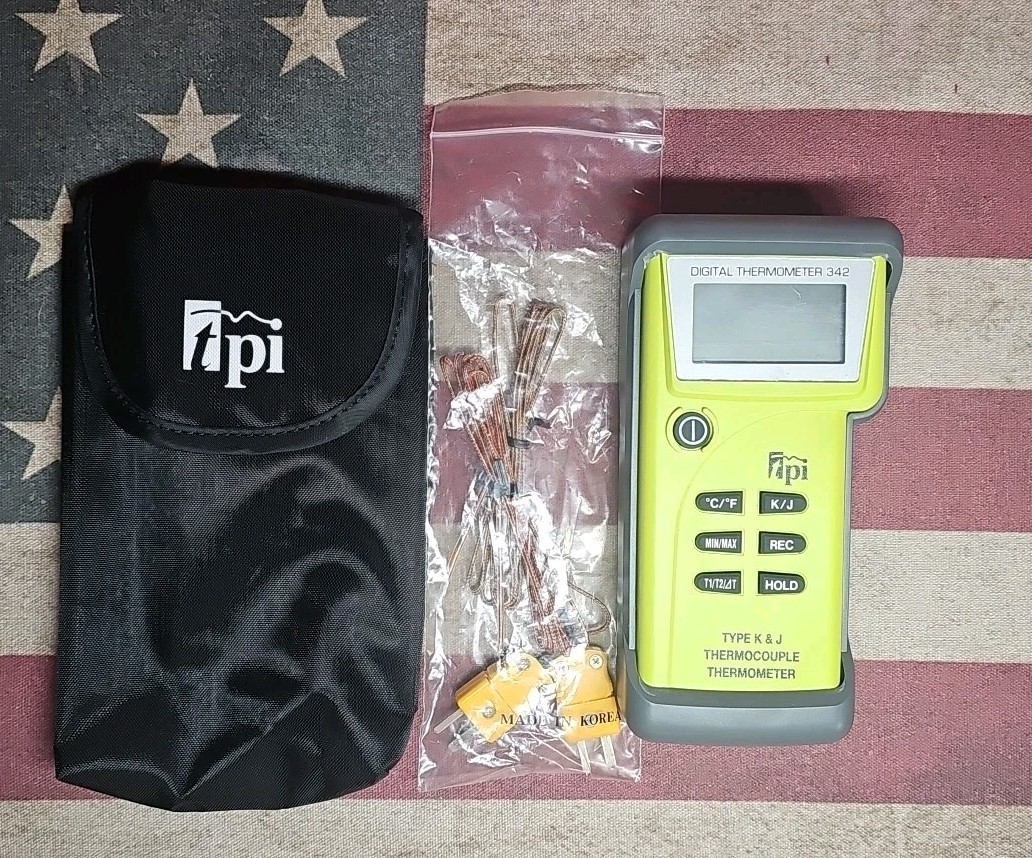 Digital Thermometer TPI 342 Tested