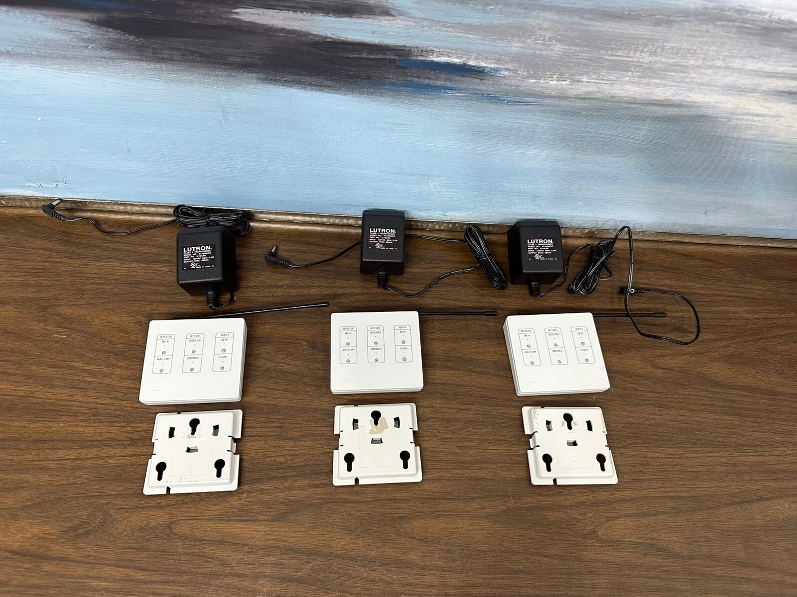 Lutron RadioRA RA-REP Wireless Home Lighting Control Lot Of 3