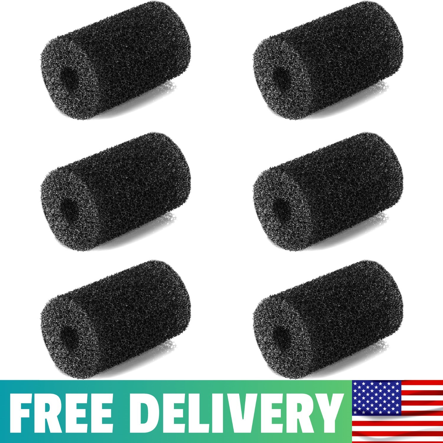 For Polaris Pool Cleaner Parts,12 Pack Sweep Hose Tail Scrubbers | Replacement F