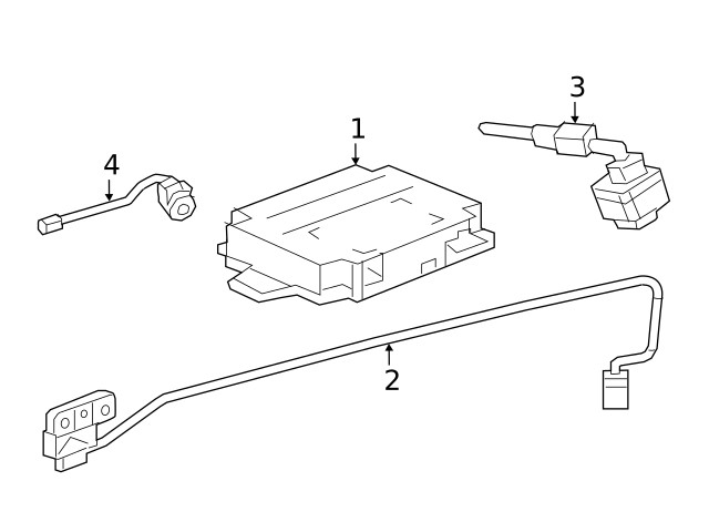 Genuine GM Control Module 84471308